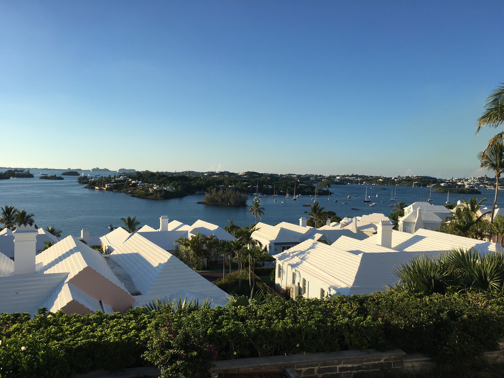 Bermuda overlooking Hamilton 